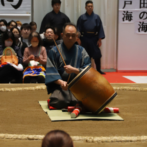 「春がキタ！うめきた場所 in グランフロント大阪2026」で太鼓打分実演