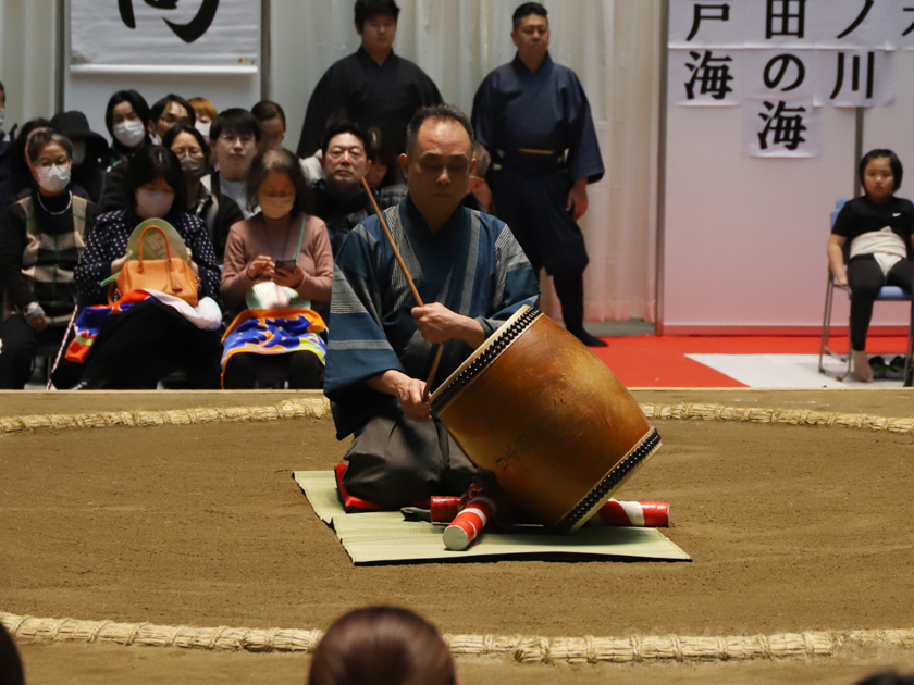 「春がキタ！うめきた場所 in グランフロント大阪2026」で太鼓打分実演