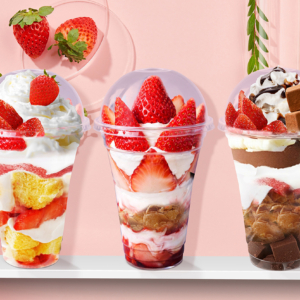 「パフェlove」オリジナルいちごパフェ