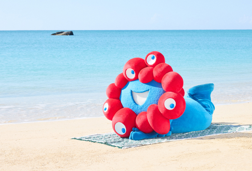 大阪・関西万博公式キャラクター・ミャクミャク」の1stグラビア写真集「I myaku you.」