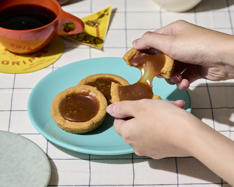 「ショコラトリー・パティスリー ソリリテ」キャラメルインサブレ