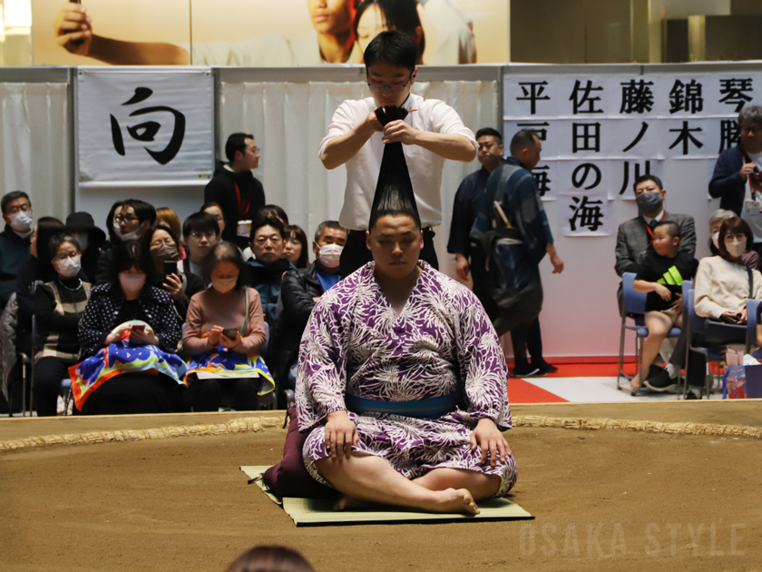 「春がキタ!うめきた場所 in グランフロント大阪2026」で髪結い実演