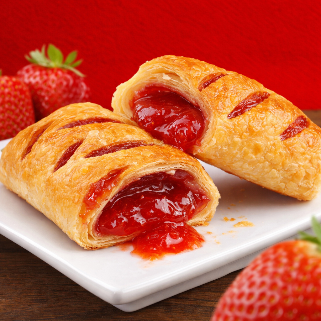 Strawberry KISS♡」焼きたて苺パイ – OSAKA STYLE
