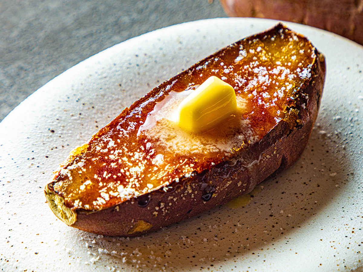 「浪漫焼き芋 芋の巣」塩バターブリュレ焼き芋