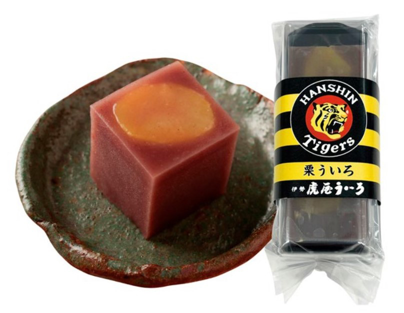 「虎屋ういろ」虎の鼓道 栗ういろ