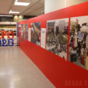 あべのハルカス近鉄本店で「大阪・関西万博報道写真展」