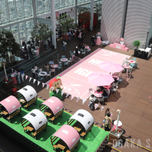 あべのハルカス展望台で「IGIN」ポップアップストア