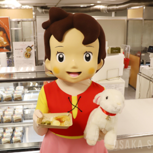 スイス館のキャラクター「ハイジ」