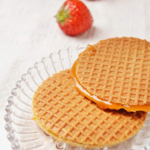 オランダパビリオン「ワーフルハウス」のストロープワッフル