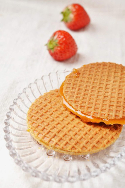 オランダパビリオン「ワーフルハウス」のストロープワッフル