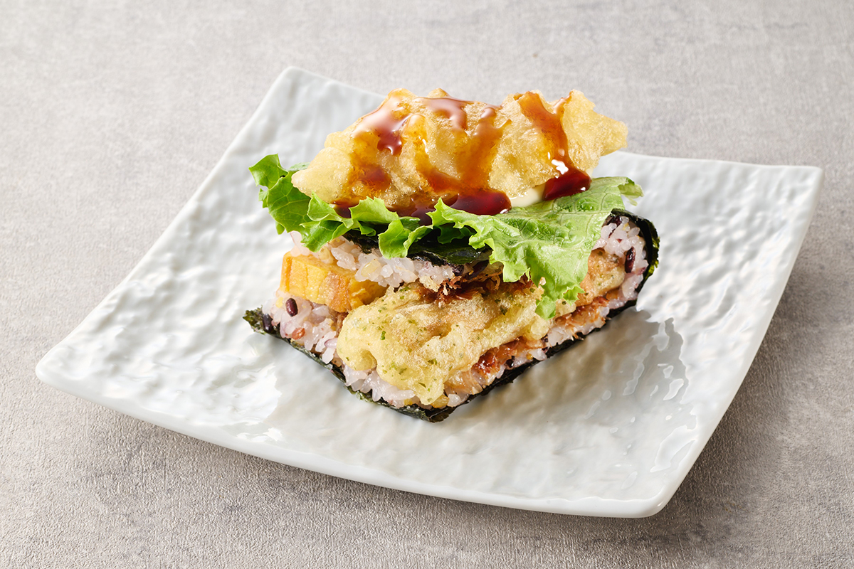 ワンハンドBENTO 海苔弁（鱈の天ぷら）