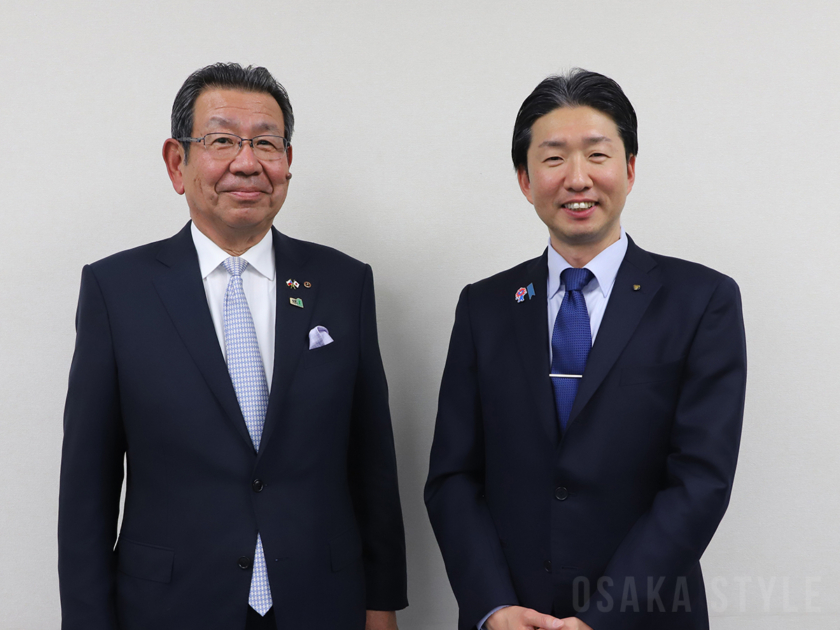 堺商工会議所 葛村和正会頭、堺市 永藤英機市長