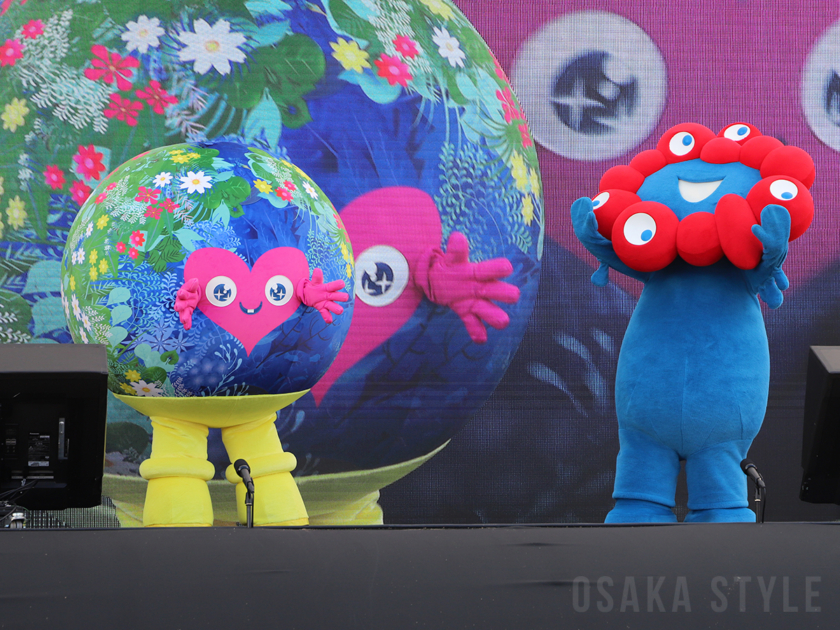 ２０２７年国際園芸博覧会公式マスコットキャラクター「トゥンクトゥンク」、大阪・関西万博公式キャラクター「ミャクミャク」