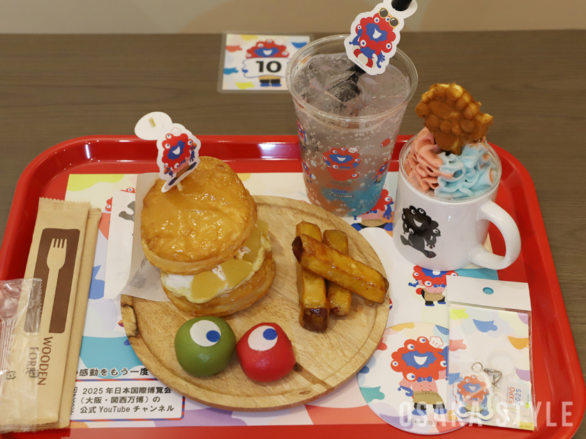 ミャクミャク おいもスイーツプレート