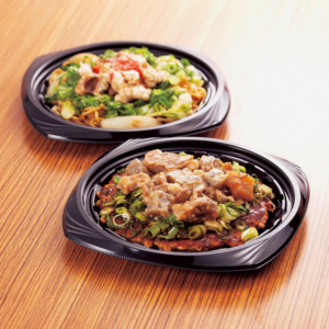 「大阪あべの たこつぼ」ねぎだくホルモン焼きそば