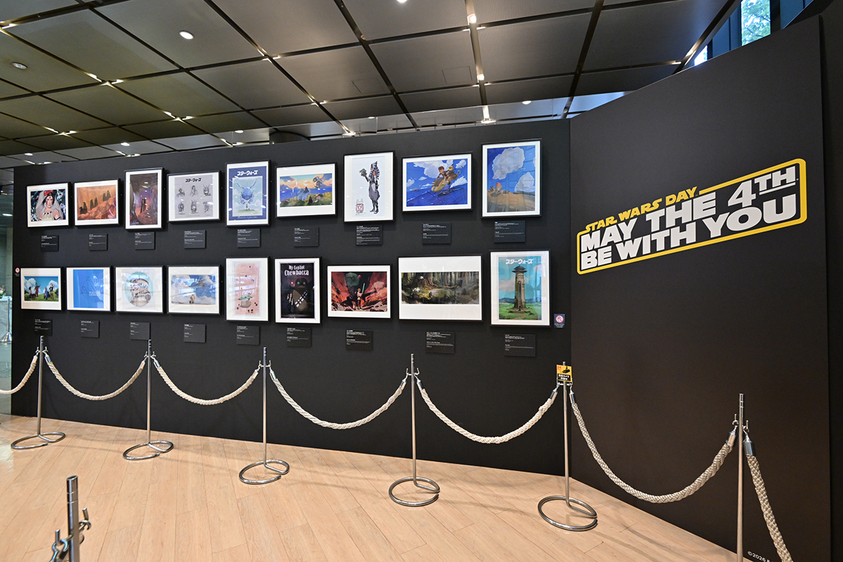 スタジオジブリとルーカスフィルムのクリエイターによる特別アート