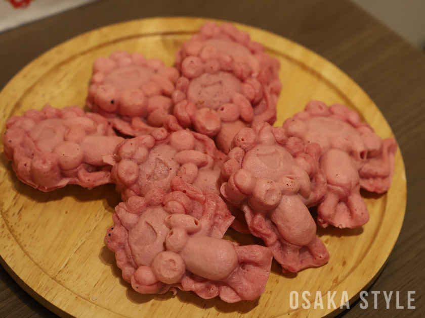 もっちりミャクミャク焼き