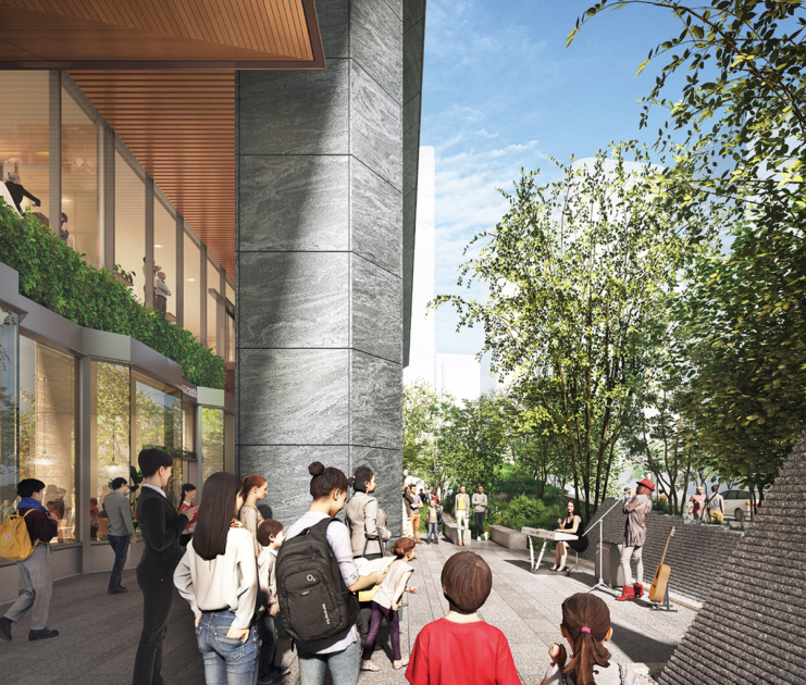 「淀屋橋ゲートタワー」1階のイメージ