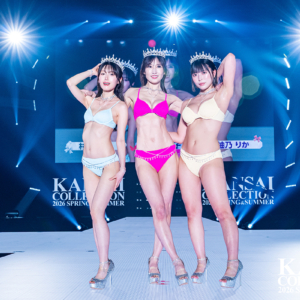 関西コレクションに熊田曜子さん・村雨芙美さん・柚乃りかさん　恒例の水着姿披露