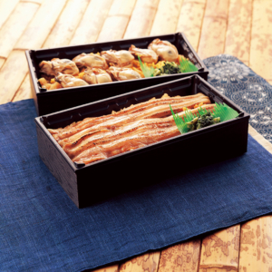 「錦水館まめたぬき」煮あなごめし