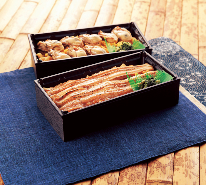 「錦水館まめたぬき」煮あなごめし