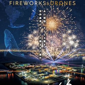 OSAKA BAY SKYLUMINA FIREWORKS & DRONES