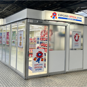 EXPO2025オフィシャルポップアップストア JR新大阪駅 新幹線ホーム店