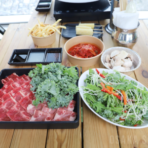 たっぷり野菜と赤身肉のカラダに嬉しいBBQプラン