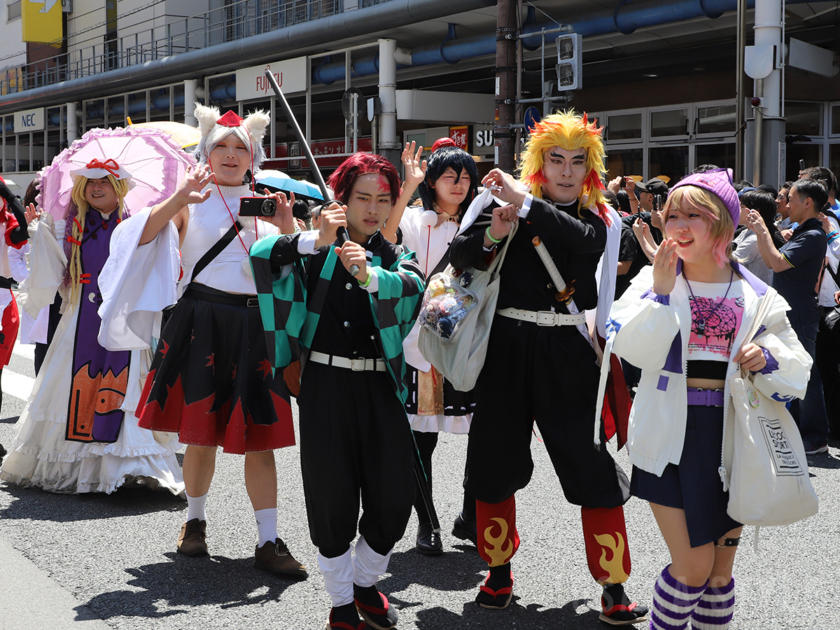 「日本橋ストリートフェスタ2026」でコスプレ＆キャラクターパレード