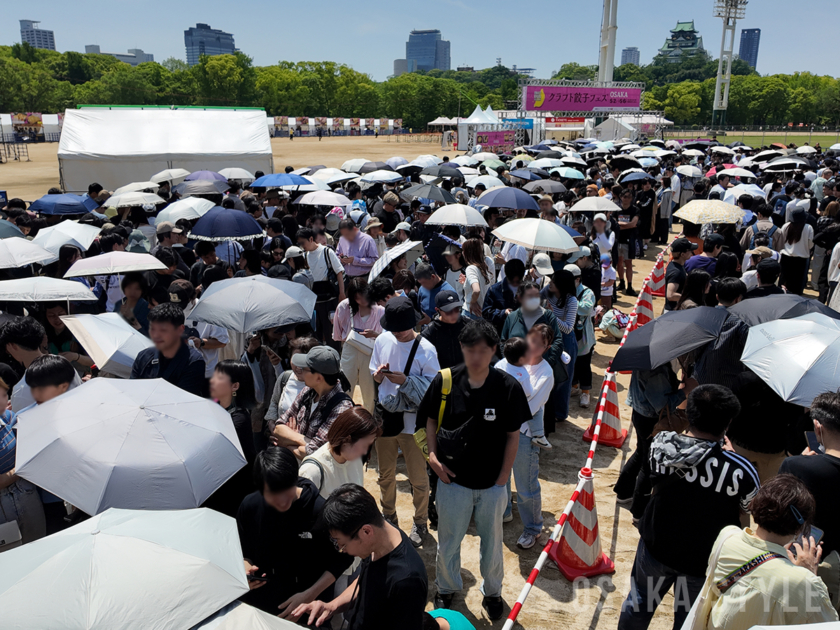 大阪城公園で「クラフト餃子フェス OSAKA 2026」