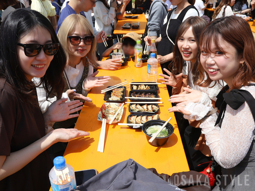 大阪城公園で「クラフト餃子フェス OSAKA 2026」