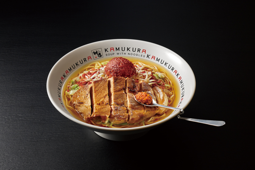 ロース厚切りチャーシュー辛味噌ラーメン