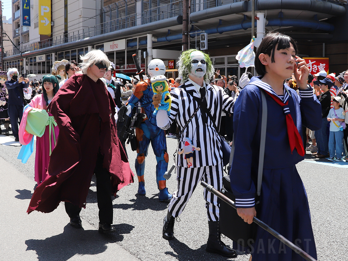 日本橋ストリートフェスタ2026」でコスプレ＆キャラクターパレード