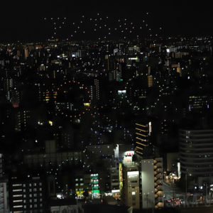 都市型広告ドローンショープロジェクト「SKY BILLBOARD PROJECT」