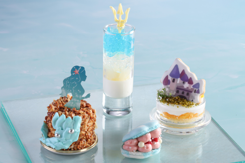 岩の上の人魚姫、貝殻マカロン、ヴェリーヌ トライデント、お城 ～オレンジショート～