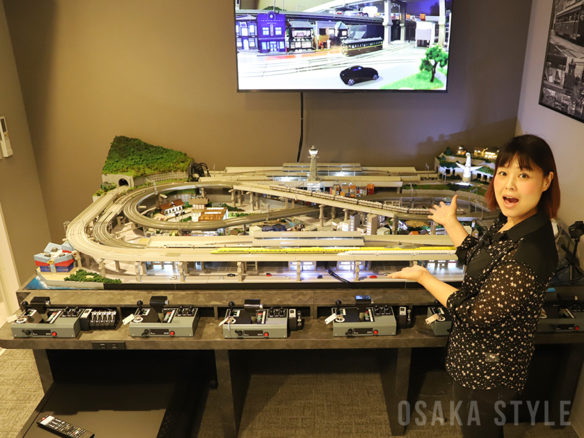 「GRAND HOSTEL LDK 大阪新世界」のジオラマルーム