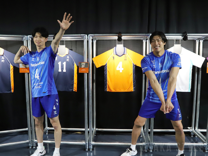 金田晃太朗選手、清水邦広さん