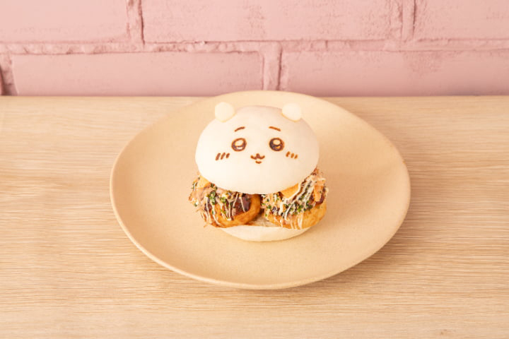 「大阪限定」ちいかわたこせんバーガー