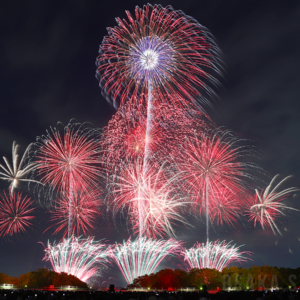 OSAKA BAY SKYLUMINA FIREWORKS & DRONES