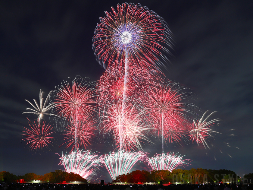OSAKA BAY SKYLUMINA FIREWORKS & DRONES