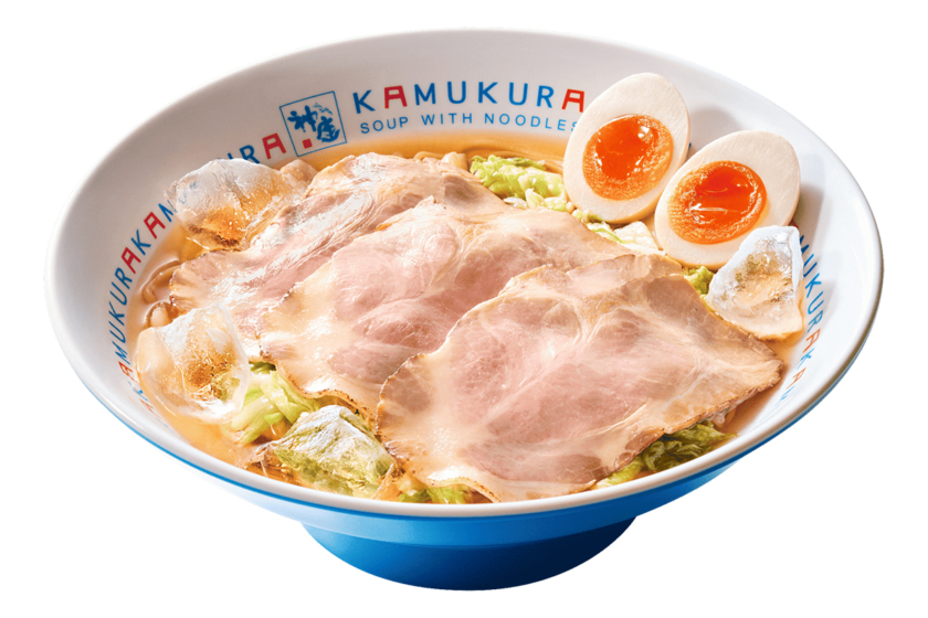 炙り小チャーシュー煮玉子 冷たいおいしいラーメン