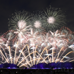 OSAKA BAY SKYLUMINA FIREWORKS & DRONES