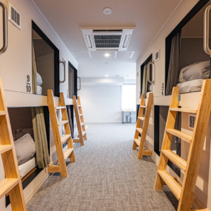 「GRAND HOSTEL LDK 大阪新世界」のドミトリールーム