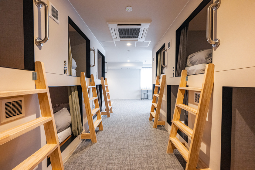 「GRAND HOSTEL LDK 大阪新世界」のドミトリールーム