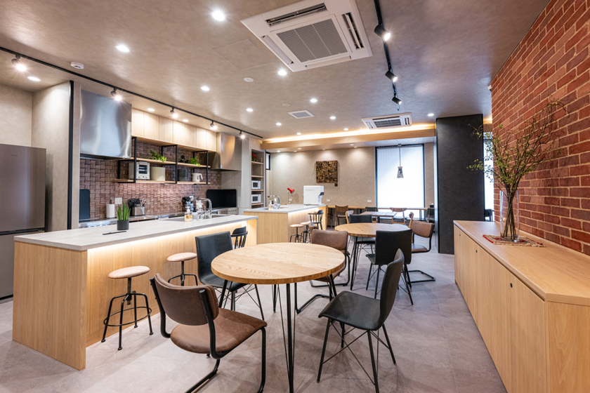 「GRAND HOSTEL LDK 大阪新世界」のシェアキッチン
