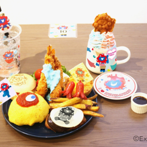 限定ランチプレート「ミャクミャク特製 大人様ランチ」