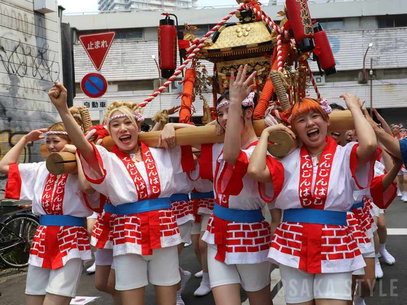 天神祭ギャルみこし