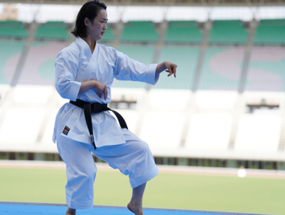 清水希容さんの演武、日本新記録も誕生　長居で「アンリミテッドスポーツフェスティバル」