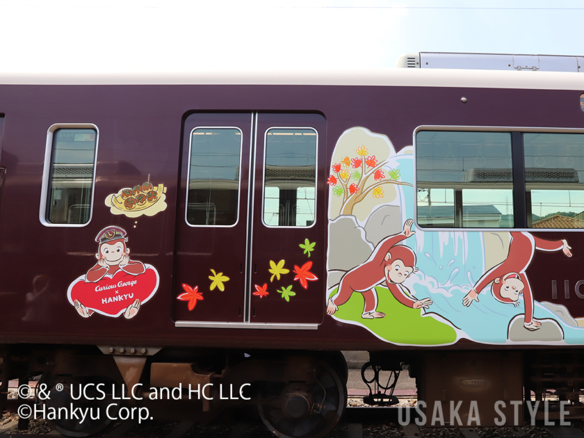 阪急電車「おさるのジョージ号」