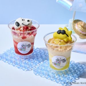 【阪急限定】「ケーキリンク」「ピーナッツ」スヌーピーアイスパフェ 4個入